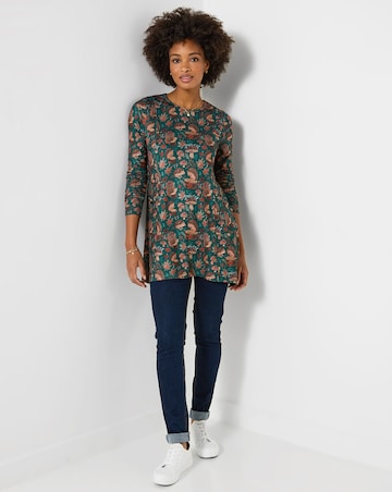 Joe Browns Hedgehog Printed Tunic Top