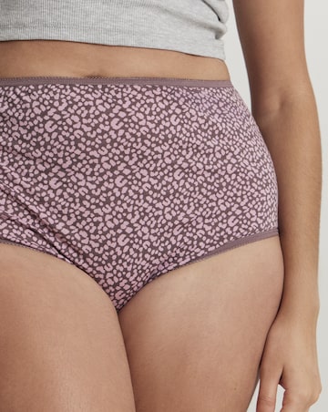 Pretty Secrets (6 Pack) Cotton Full Fit Brief Knickers