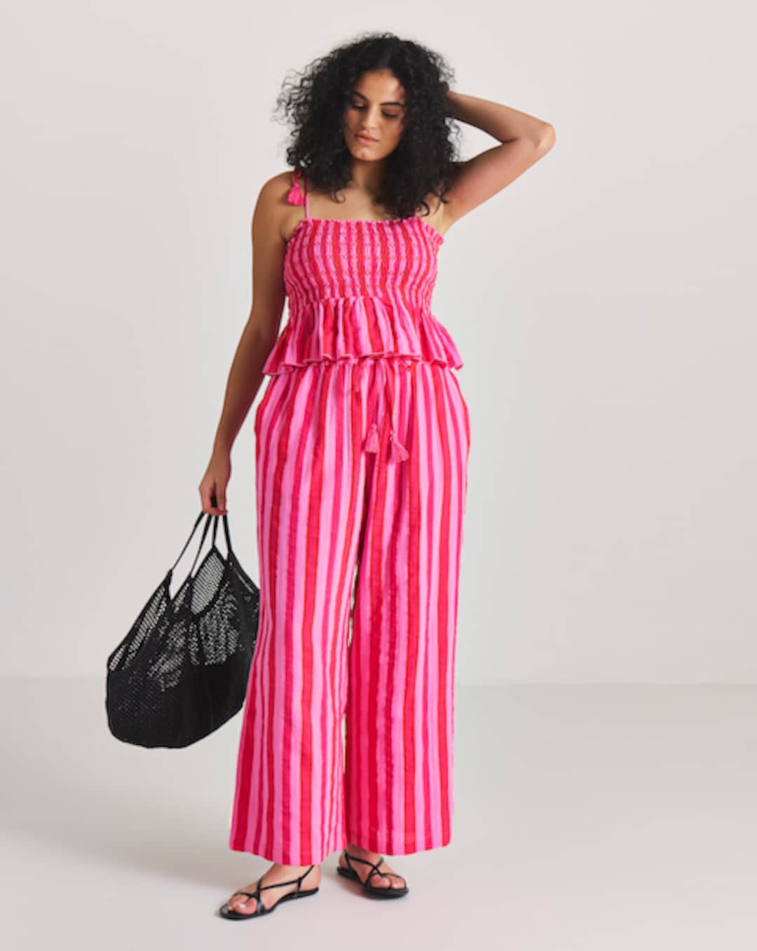 strapless open back dress Buy Plus Size Pink Rose Rayon Straight Parallel Pants Online for Woman