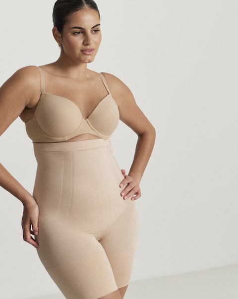 Spanx Oncore Firm Control High Waist Mid-Thigh Shorts