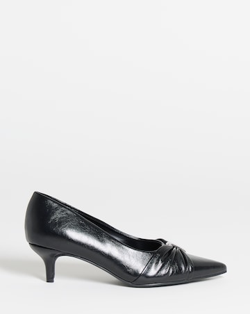 Helen Hardware Detail Court Shoes - Extra Wide Fit (EEE)