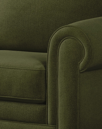 Jay-Be Heritage Cosy Chenille 2 Seater Sofa Bed with E-Pocket Mattress