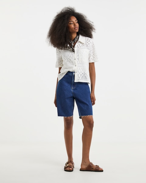 Pieces Bonnie Short Sleeve Jersey Shirt