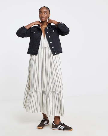 Simply Be Black Authentic Stretch Jacket