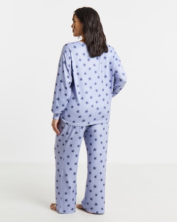 Pretty Secrets Star Print Soft Knit Lounge Set