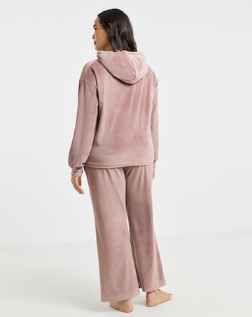Figleaves Velour Hooded Lounge Set