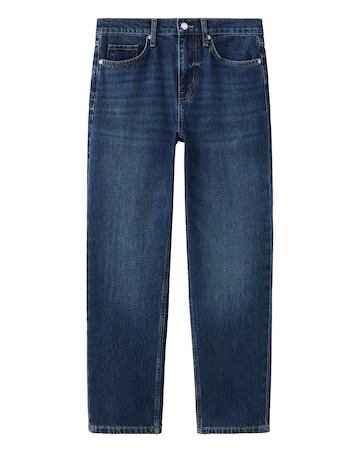Mango Mid Rise Straight Jeans