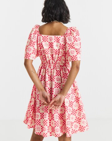 Twisted Wunder Cotton Mini Dress