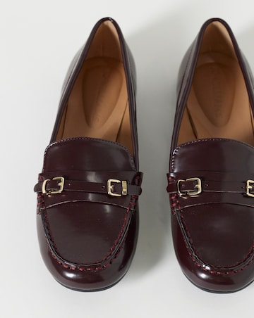 Kennedy Double Buckle Detail Loafers - Extra Wide Fit (EEE)