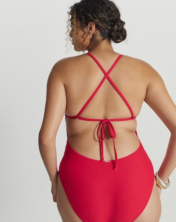 Boux Avenue Textured Wired Swimsuit