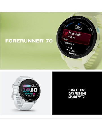 Garmin Forerunner 70 GPS Smart Watch - Whitestone