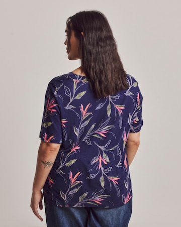 Julipa Linen Jersey Boxy Top