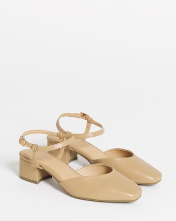 Jennifer Two Part Heeled Shoes - Extra Wide Fit (EEE)