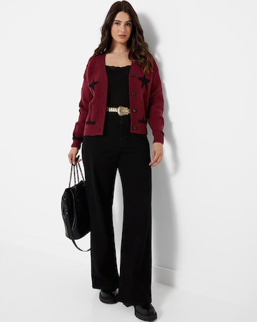 Joe Browns Stunning Star V- Neck Cardigan