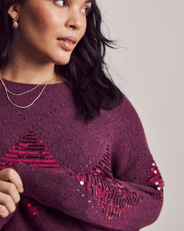 Julipa Sequin Knitted Jumper