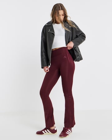 adidas Power Essentials 3 Stripe Flared Legging