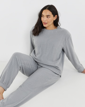 Pretty Secrets Cable Textured Lounge Set