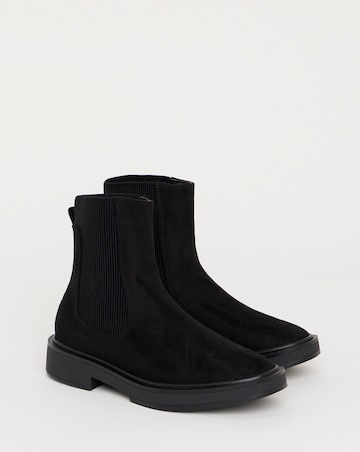 Lucca Classic Chelsea Ankle Boots - Wide Fit (E)
