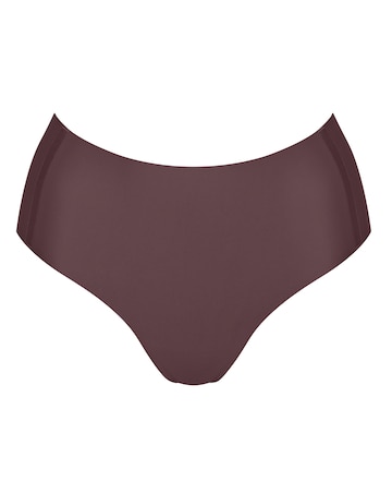 Sloggi Zero Feel High Waist Knickers Merlot