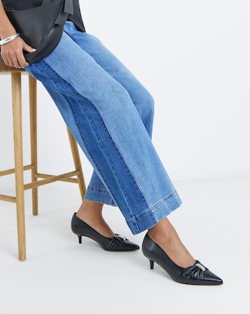Helen Hardware Detail Court Shoes - Extra Wide Fit (EEE)