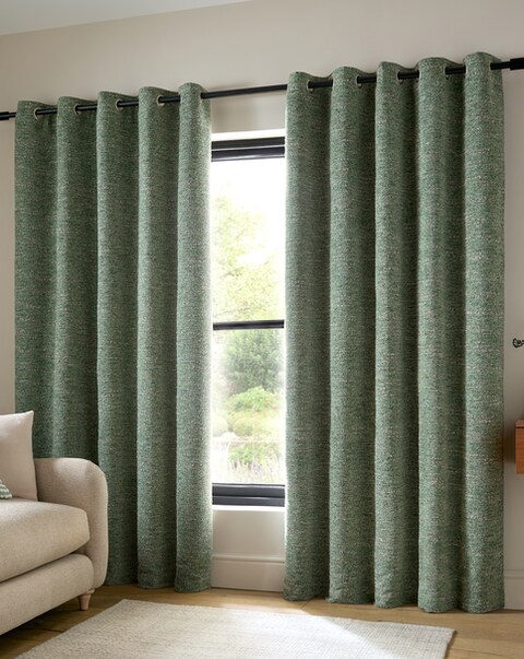 Catherine Lansfield Chunky Boucle Curtains