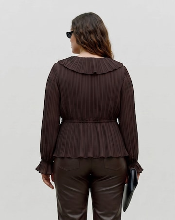 Vero Moda Frill Pleated Top