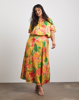Joanna Hope Split Sleeve Maxi Dress - Image