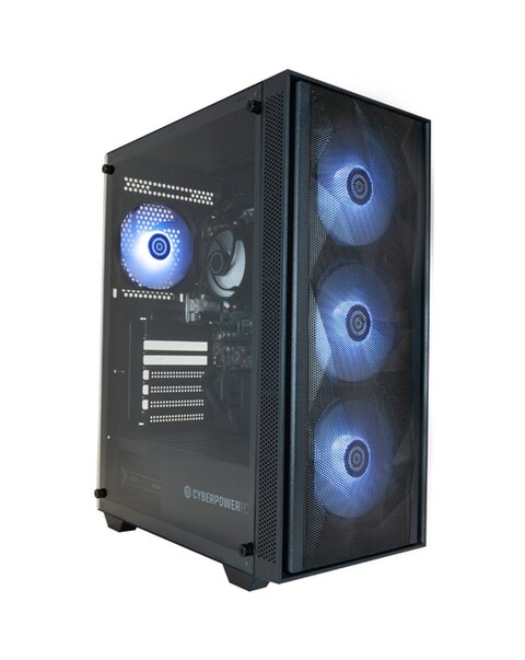 CyberPowerPC Sylph AMD Ryzen 5 7500F, NVIDIA RTX 5050, 16GB RAM, 1TB, Gaming PC