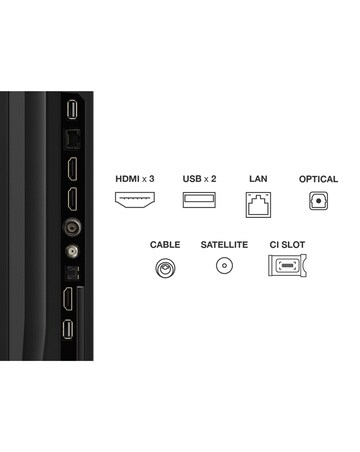 TCL 75T6C-UK 75in 4K QLED HDR Smart Fire TV with Freely