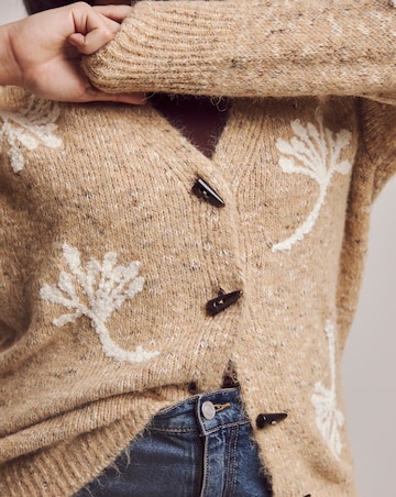 Julipa Longline Embroidered Cardigan