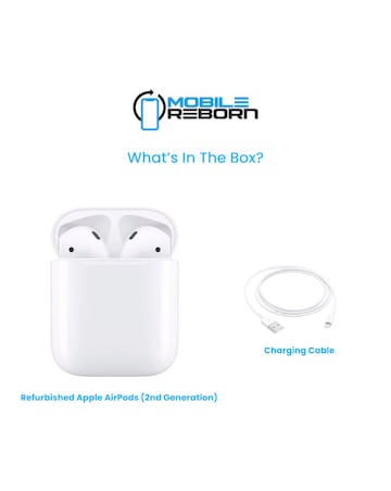 Refurbished Apple AirPods 2nd Gen (Pristine Condition)
