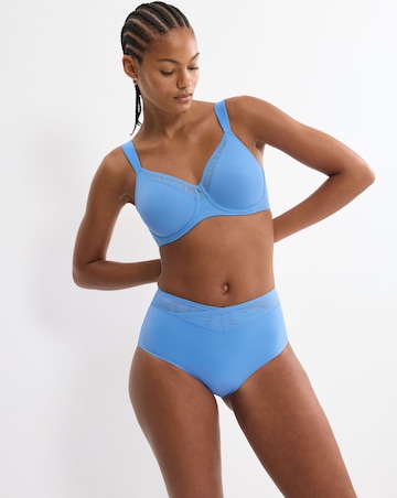 Triumph True Shape Sensation Minimiser Wired Bra Blue