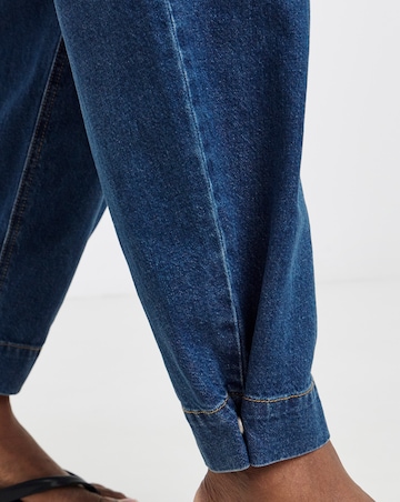 Simply Be Tapered Adjustable Hem Detail Jean