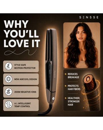 Sensse AI Hair Straightner