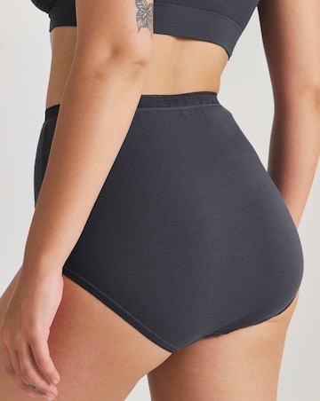 Slimma (3 Pack) Cotton Full Brief Knickers