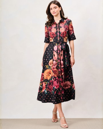Hope & Ivy The Merrielle Shirt Dress