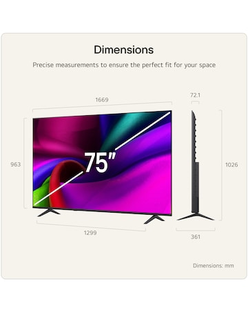 LG 75NU900B6LA 75in 4K UHD Smart TV