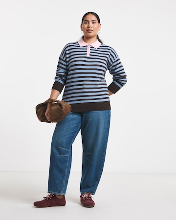 Stripe Sponge Polo