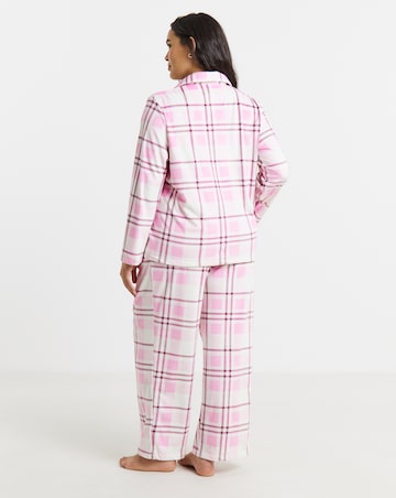 Pretty Secrets Check Fleece Pyjama Set