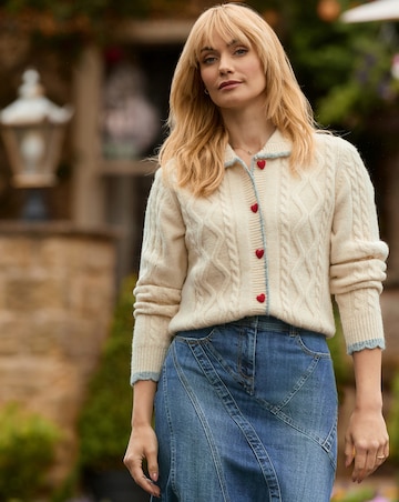 Joe Browns Tiah Cable Knit Cardigan