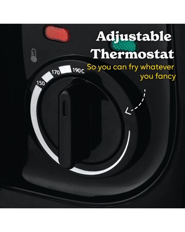 Russell Hobbs 24570 2.5 Litre Black Digital Fryer