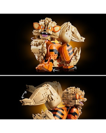LEGO Pokemon Arcanine Model