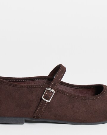 Sophia Mary Jane Flat Shoes - Extra Wide Fit (EEE)