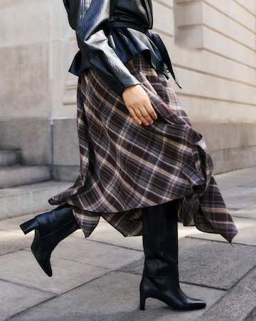 Simply Be Check Belted Asymmetric Midaxi Skirt