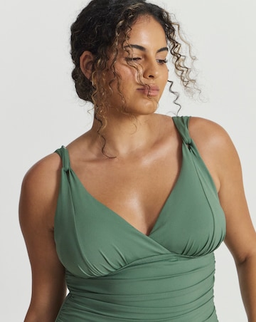 MAGISCULPT Full Contour Shaping Swimsuit Longer Length Sage Green