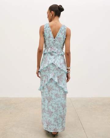 Pretty Lavish Aurelia Ruffle Maxi Dress