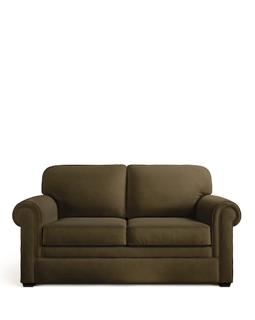 Jay-Be Heritage Cosy Chenille 2 Seater Sofa Bed with E-Pocket Mattress
