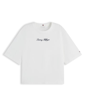 Tommy Hilfiger Classic Script Trapeze Tee