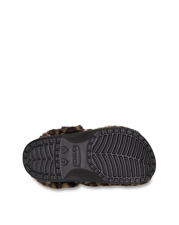 Crocs Sepia/Leopard Classic Unfurgettable Animal Clog - Standard Fit