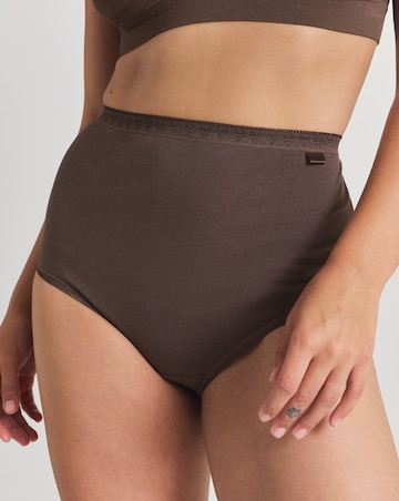 Slimma (3 Pack) Cotton Full Brief Knickers